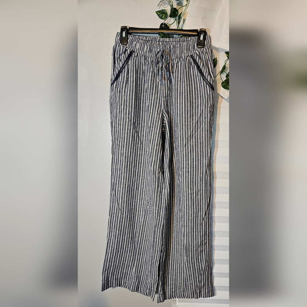 Briggs New York Black and White Straight Leg Pants